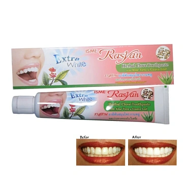 Зубная паста Rasyan Алоэ и Гуава, 30г