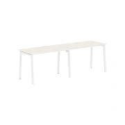 Стол 2-х местный ELWST 2367 Ясень Траун/Белый 2326х670х750 EDIS