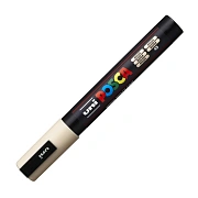 Маркер акриловый Uni Posca PC-5M бежевый, 1.8 - 2.5 мм, круглый