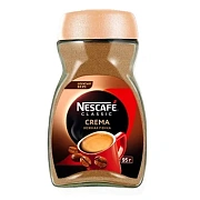 Кофе Nescafe Classic Crema раств.порошк., ст.б., 95г