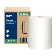Протирочный нетканый материал Tellus/TORK Advanced, 266 листов в рулоне, 39,5х27,6 см, белый, 352200