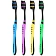 Зубная щетка Colgate Super Flexi Black средняя, 4шт