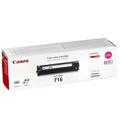 Картридж лазерный CANON (716М) LBP-5050, пурпурный, ресурс 1500 страниц, оригинальный, 1978B002