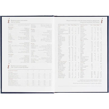 Ежедневник датированный 2026 А5+ IDEAL NEW синий 3-344/05