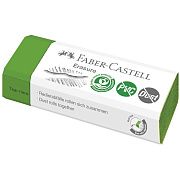 Ластик Faber-Castell 'Erasure' PVC-Free & Dust-Free, прямоугольный, картонный футляр, 63*22*13мм, св