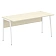 Стол прямой СП-4P Клен*/Белый 1600х720х755 IMAGO PLUS