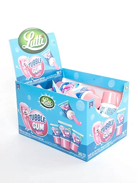 Жевательная резинка Lutti Tubble Gum Tutti, 35г