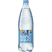 Вода BonaAqua питьевая негазированная, 1л x 12 шт