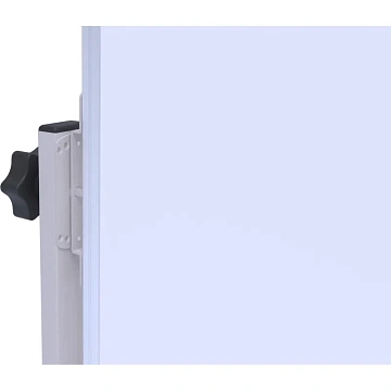 Доска магнитно-маркерная(бел)/меловая(зелен) Attache Twist 100х70вращ,ролик