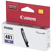 Картридж струйный CANON (CLI-481PB) для PIXMA TS8140/TS8240/TS9140, фото синий, ресурс 1660 страниц,