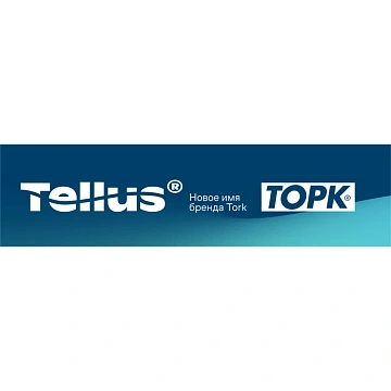 Бумажные полотенца Tellus (tork) Комфорт H3, 2 слоя, V-сложение, 200лист, белые, 290184
