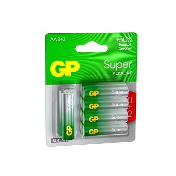 Батарейки GP Super AA (8+2), 10шт