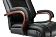 Кресло руководителя Бюрократ T-9925WALNUT черный кожа крестов. металл/дерево