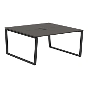 Стол 2-х местный EVWST 1516 Мокко/Черный 1560х1606х750 EDIS