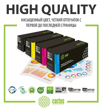 Картридж лазерный Cactus CS-PH6022C голубой
