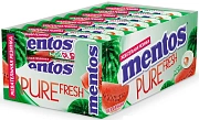Жевательная резинка Mentos Pure Fresh вкус Арбуз, 16г x 24 шт