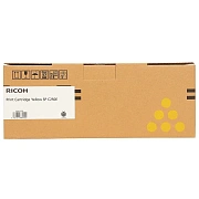 Тонер-картридж лазерный RICOH (SP C250E) SPC250/C260/C261, желтый, оригинальный, ресурс 1600 страниц