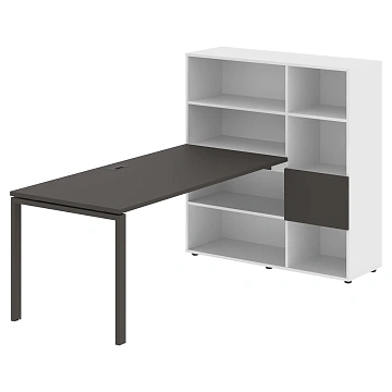 Рабочая станция EURST 1217 Мокко/Мокко 2190х1250х1355 EDIS