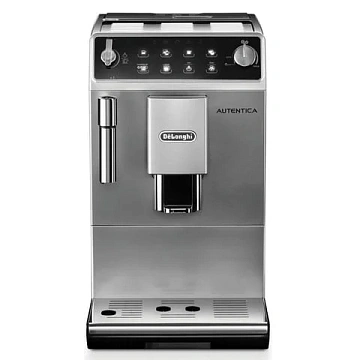 Кофемашина DELONGHI Autentica ETAM 29.510.SB, 1450 Вт, объем 1,4 л, ручной капучинатор, серебристая,
