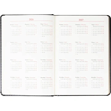 Ежедневник недатированный ATTACHE Gold А6, 160л, черный