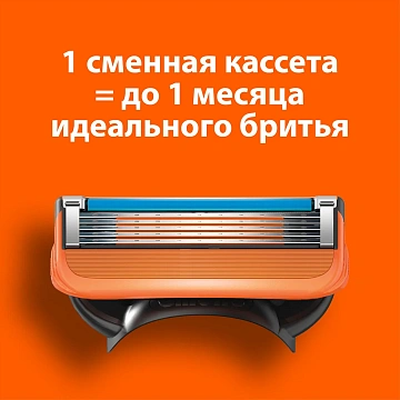 Кассеты для бритья Gillette Fusion 5, 12шт