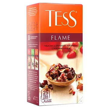 Чай TESS FLAME фруктовы 25пак