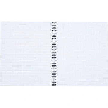 Бизнес-тетрадь А5,96л,кл,греб,ламин.обл. Attache Selection Fluid Фиолетовый