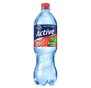 Вода Aqua Minerale Fresh Active с клубникой и мятой негазированная, 1л