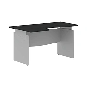 Стол письменный эргономичный OCET 149(L) Дуб Юкон Модерн/Металлик 1400х860х750 OFFIX NEW