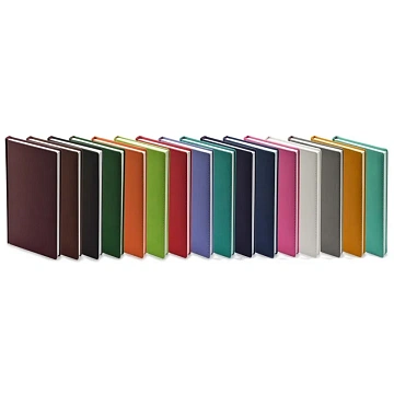 Ежедневник недатированный А5+, 136л, VELVET ментоловый  3-115/33