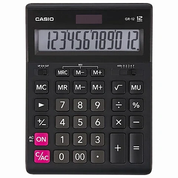 GR-12-W-EH Калькулятор настольный 12разр. CASIO