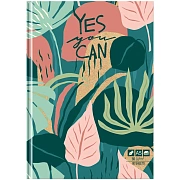 Скетчбук 80л., А5 BG 'Jungle Art', 7БЦ, матовая ламинация, салатовый блок, 80г/м2