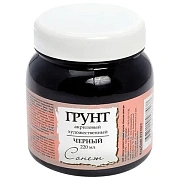 Грунт акриловый 'Сонет', черный, баночка 220 мл, Невская Палитра, 2123922