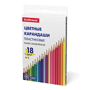 Карандаши 18цв. ErichKrause Basic шестигранные