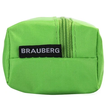 Пенал-косметичка BRAUBERG, ассорти 5 цветов, 'Радуга', 20х6х4 см, дисплей, 223267
