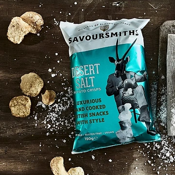 Чипсы Savoursmiths Соль пустыни, 150г