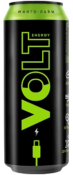 Энергетический напиток Volt Energy Манго-лимон, 450мл
