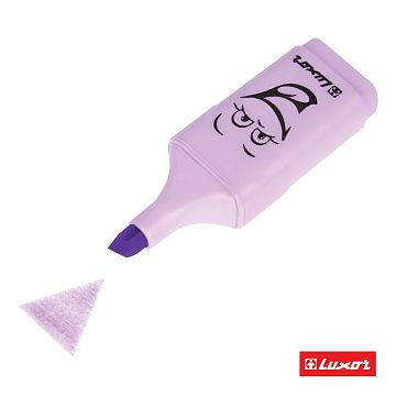 Текстовыделители Luxor 'Eyeliter Pastel' пастельный фиолетовый, 1-4,5мм