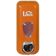 Диспенсер для мыла наливной Lime оранжевый, 600мл, 971003