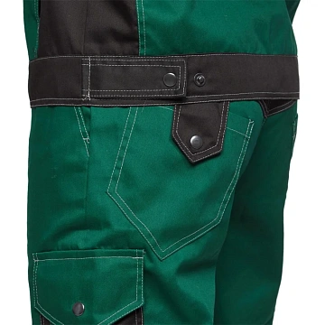 Костюм летний муж л21-КБР зел/чер(р.64-66) 170-176 (серия Л)