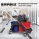 Тележка уборочная BRABIX, 2 съемных ведра 30 л, механический отжим, пластиковый каркас, фиксирующаяс