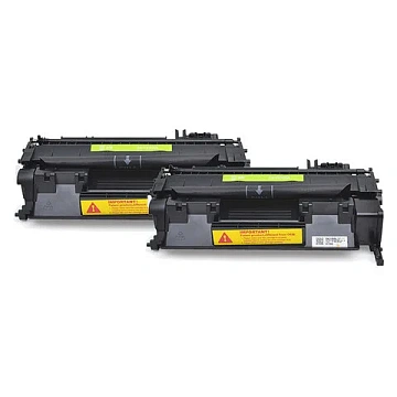 Картридж лазерный Cactus CS-CE505XD, черный, 2шт/уп