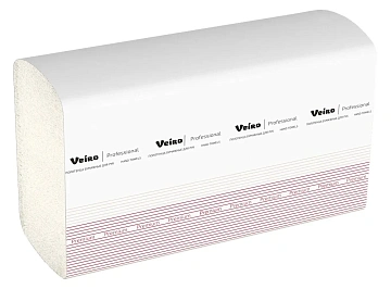 Бумажные полотенца Veiro Professional Premium KZ303, листовые, белые, Z укладка, 200шт, 2 слоя