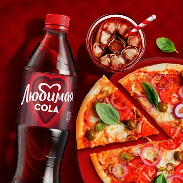 Напиток Любимая Cola газированный, 2л
