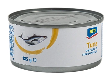 aro Тунец измельченный в масле, 185г