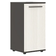 Шкаф малый узкий ELCS 42.1 ЯсеньТраун/Мокко/Мокко 426х430х832 EDIS