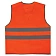 Жилет сигнальный ГОСТ, 2 светоотражающие полосы, ОРАНЖЕВЫЙ, XXXL (60-62), ПЛОТНЫЙ, ГРАНДМАСТЕР, 6108