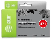 Картридж струйный Cactus CS-CLI471XLBK черный