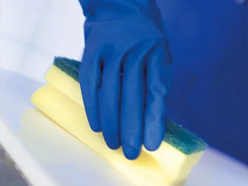 Перчатки резиновые Vileda Profes латекс желтый рS 100758/174369,ПС