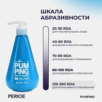 Зубная паста Perioe Pumping Original, 285г
